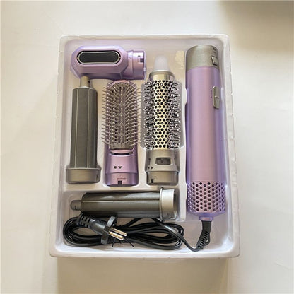 5-in-1 Automatic Hot Air Comb for Curling & Straightening - VaultDigital