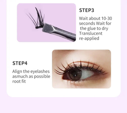 Manga Cluster Lashes for Natural Anime Cosplay Look - VaultDigital