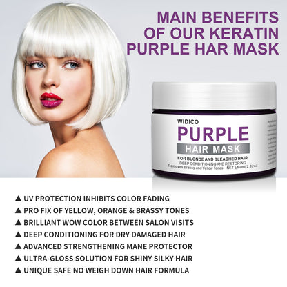 Purple Toning Hair Care Set – Anti-Brass Shampoo & Mask - VaultDigital