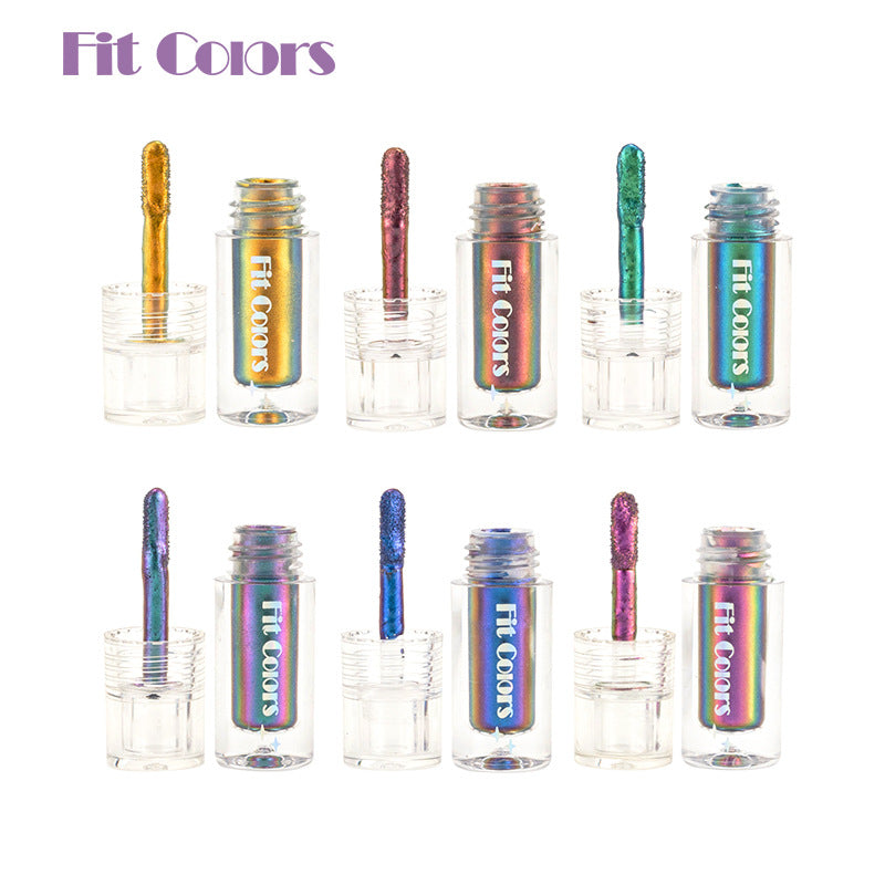 Aurora Multi-Chrome Liquid Eyeshadow — Color-Shifting Pigment (2.5ml) - VaultDigital