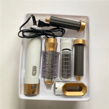 5-in-1 Automatic Hot Air Comb for Curling & Straightening - VaultDigital