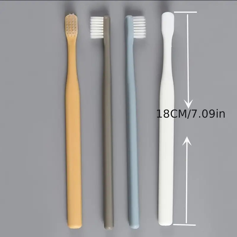 Soft Manual Toothbrush Set – Wide Head, Gentle Bristles - VaultDigital