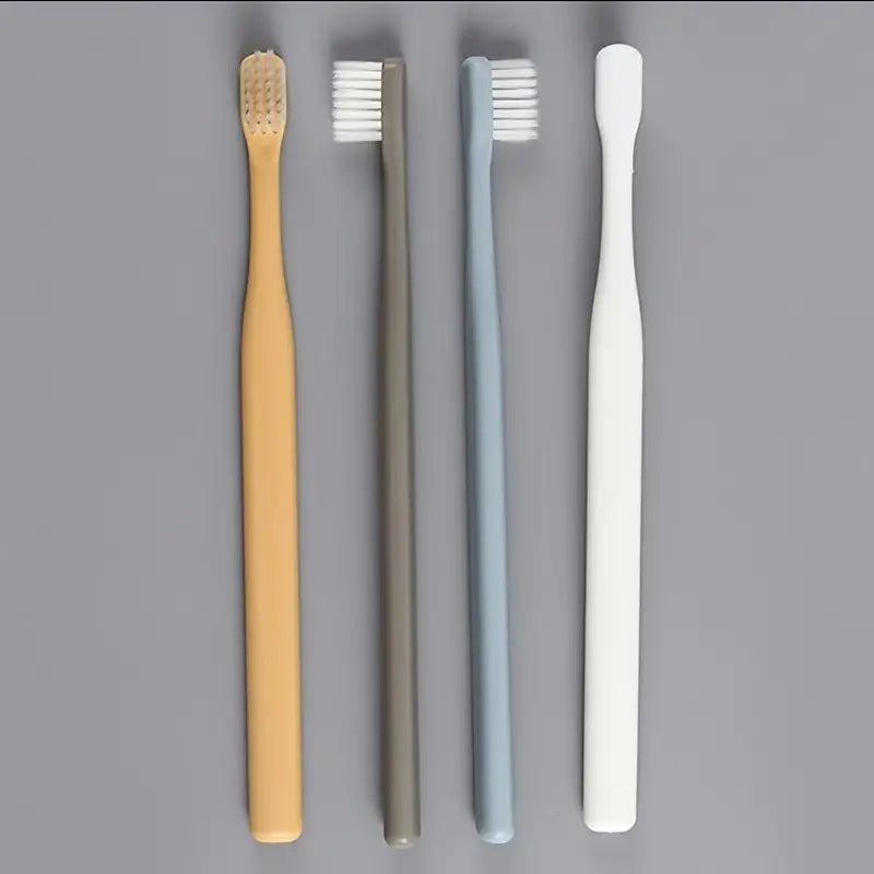 Soft Manual Toothbrush Set – Wide Head, Gentle Bristles - VaultDigital