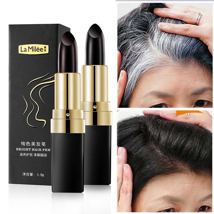Temporary Grey Hair Cover-Up Stick — Instant Root Touch-Up (Brown & Black) - VaultDigital