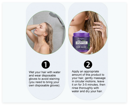 Purple Toning Hair Care Set – Anti-Brass Shampoo & Mask - VaultDigital