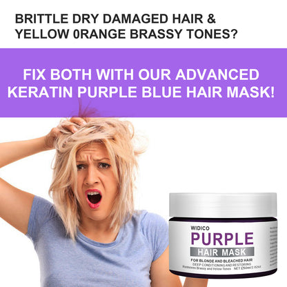 Purple Toning Hair Care Set – Anti-Brass Shampoo & Mask - VaultDigital