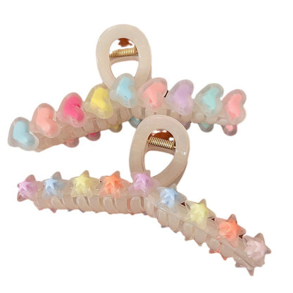 Love Star Hair Clip - Fashionable Simple Accessory - VaultDigital