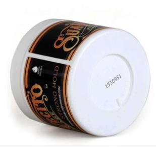 Men's Vintage Skull Hair Wax for Natural Hold and Texture - VaultDigital