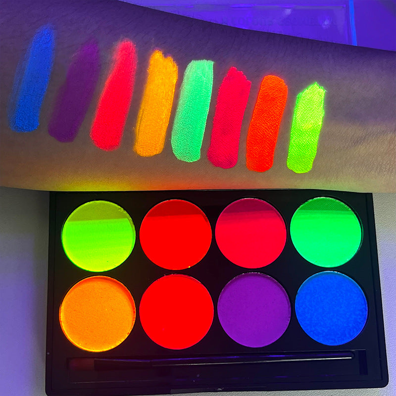 Fluorescent Water-soluble Body Paint Pigments (8/15 Colors) - VaultDigital