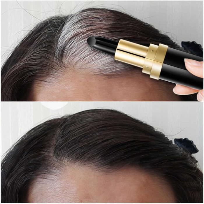 Temporary Grey Hair Cover-Up Stick — Instant Root Touch-Up (Brown & Black) - VaultDigital