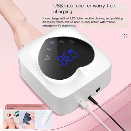 X20 Wireless Nail Lamp with Rechargeable Lithium Battery - VaultDigital