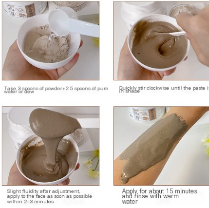 Herbal Moisturizing Face Mask Powder for Spa Use - VaultDigital