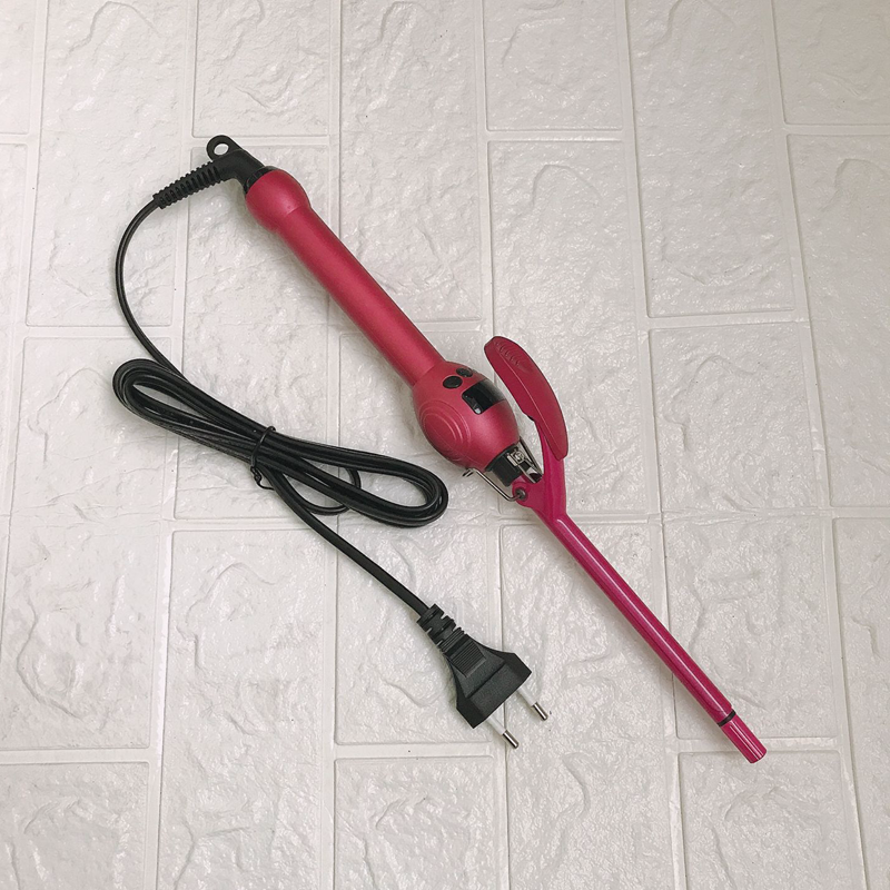 Professional 9mm Curling Iron with LCD Display - VaultDigital
