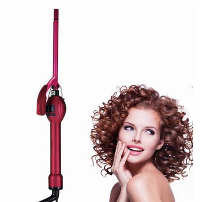 Professional 9mm Curling Iron with LCD Display - VaultDigital
