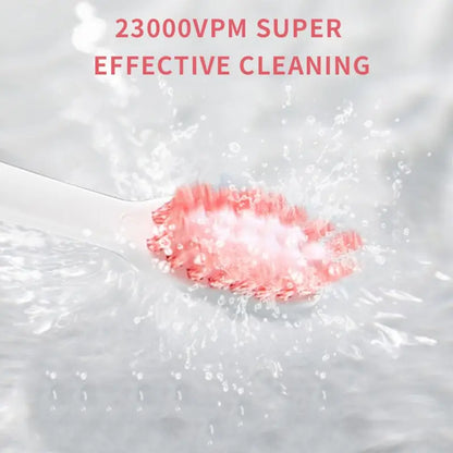 Electric Toothbrush C6 with 2 Soft Brush Heads - VaultDigital